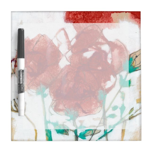 Flower Expression I Dry Erase Board (Front)