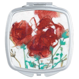 Flower Expression I Vanity Mirror