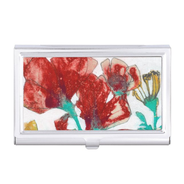Flower Expression II Business Card Case (Front)