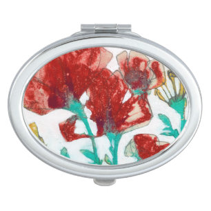 Flower Expression II Compact Mirror