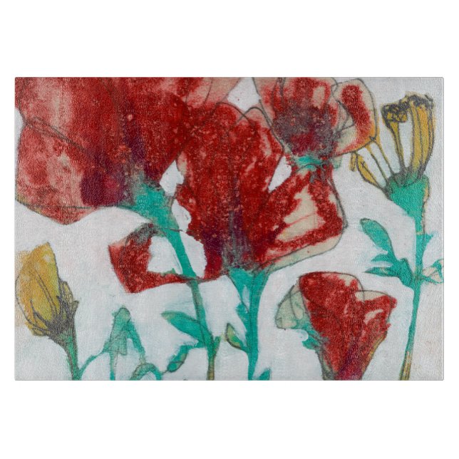 Flower Expression II Cutting Board (Front)