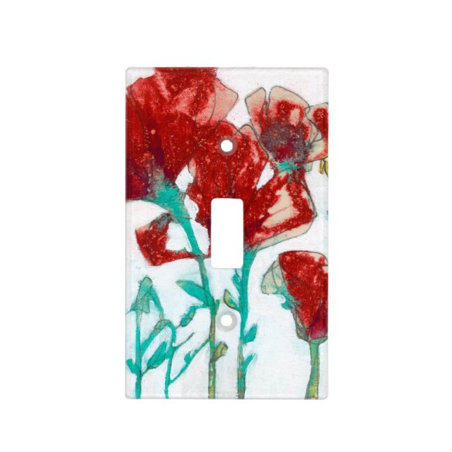 Flower Expression II Light Switch Cover (Front)