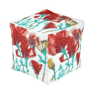 Flower Expression II Pouf