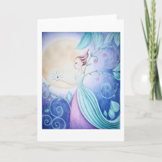 Flower Faery Greeting card