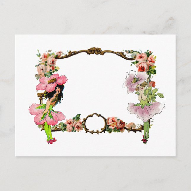 Flower Fairies personalized Postcard (Front)