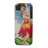 Flower Fairy Case-Mate iPhone Case (Back Left)