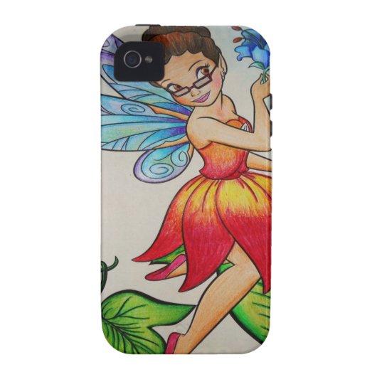 Flower Fairy Case-Mate iPhone Case (Back)