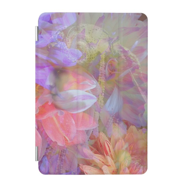 Flower Fairy Double Exposure Fantasy Art iPad Mini Cover (Front)
