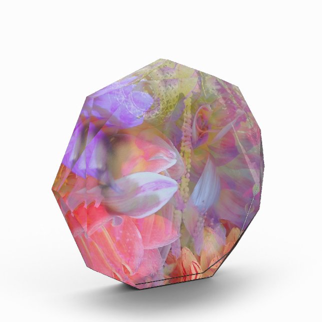 Flower Fairy Double Exposure Fantasy Art Photo Block (Left)