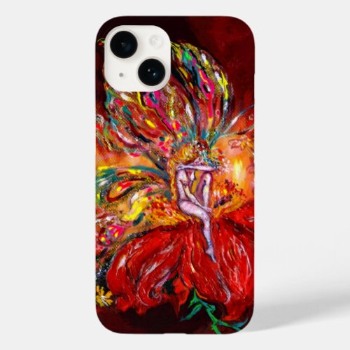 FLOWER FAIRY IN RED  Fantasy Floral Case_Mate iPhone 14 Case