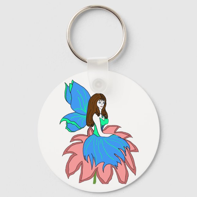 flower fairy key chain (Front)