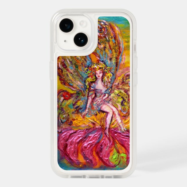 FLOWER FAIRY ON THE PINK IRIS Fantasy  OtterBox  Otterbox iPhone Case (Back)