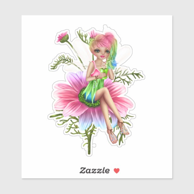 Flower Fairy Sticker (Sheet)