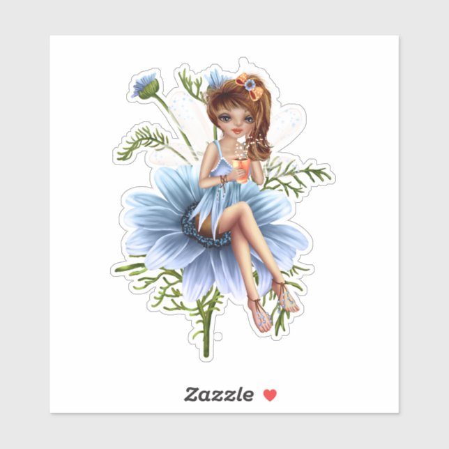 Flower Fairy Sticker (Sheet)