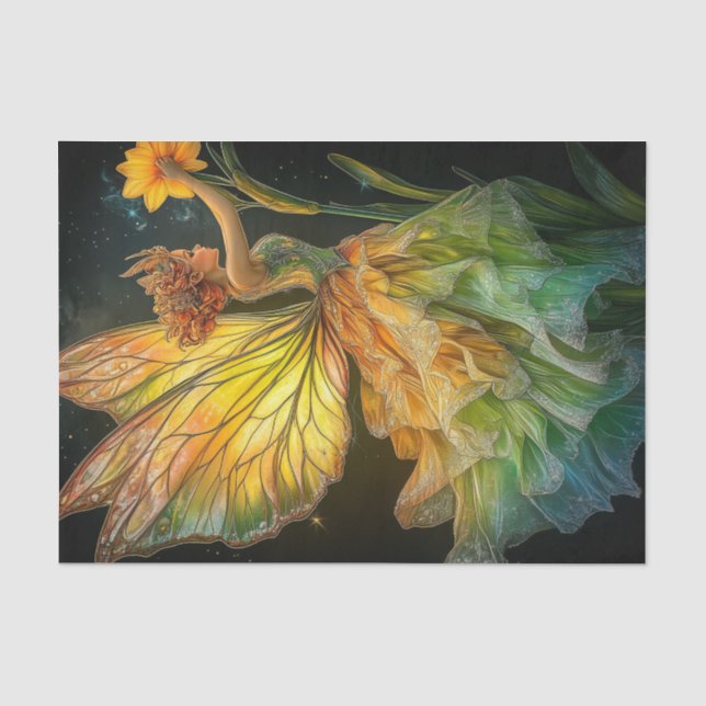 Flower Fairy  Tissue Paper (Front)