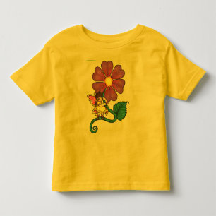 flower fairy toddler t-shirt