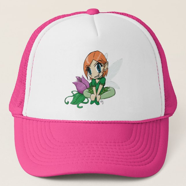 Flower Fairy Trucker Hat (Front)