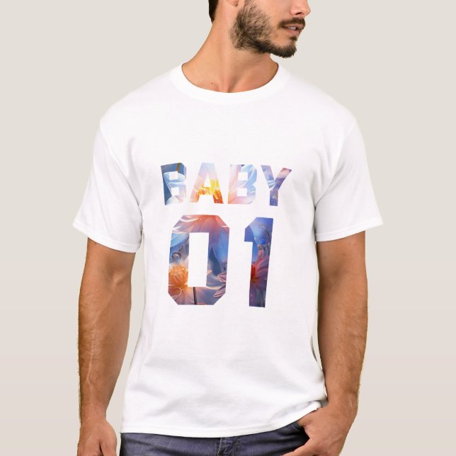 Flower Family - Baby 01 T-Shirt (Front)