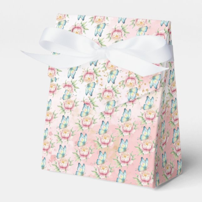 Flower Favor Boxes (Front Side)