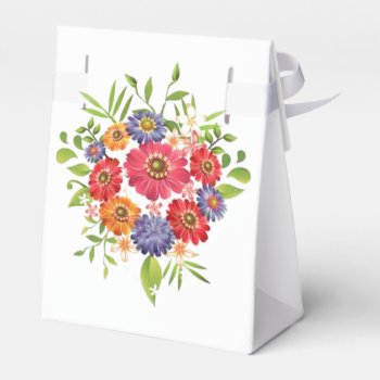 Flower Favor Boxes by KraftyKays at Zazzle
