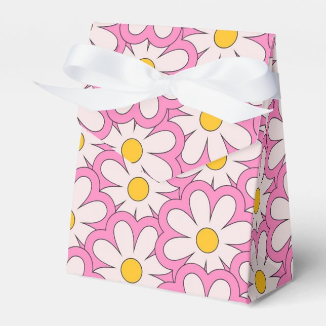 Flower Favor Boxes (Front Side)
