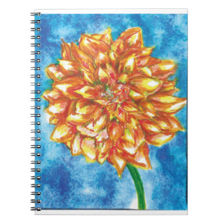 Flower Flame Notebook