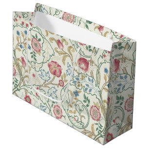 Flower, Floral Pattern, William Morris Large Gift Large Gift Bag
