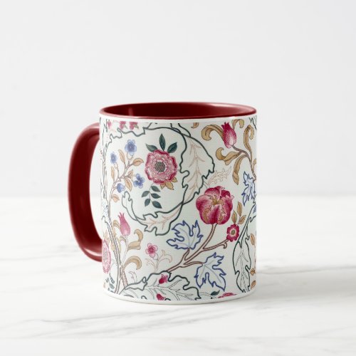 Flower Floral Pattern William Morris Mug