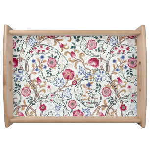 Flower, Floral Pattern, William Morris Serving Tray