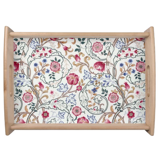 Flower, Floral Pattern, William Morris Serving Tray (Front)
