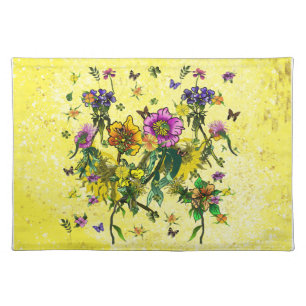 Flower Flurry Cloth Placemat