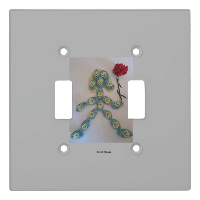Flower for You  Light Switch Cover (Front)