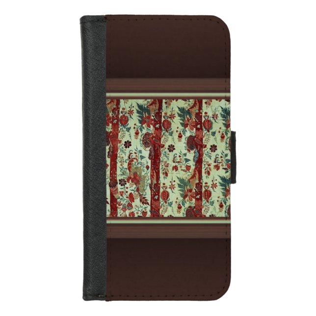 Flower Forest Wonderland iPhone Wallet Case (Front)