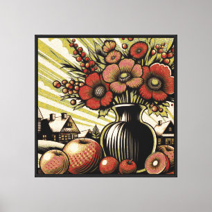 Flower Foundation Canvas Print