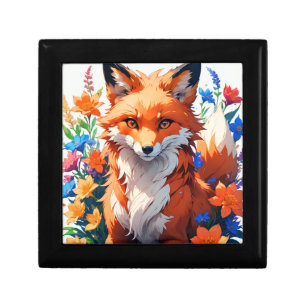 Flower Fox Gift Box