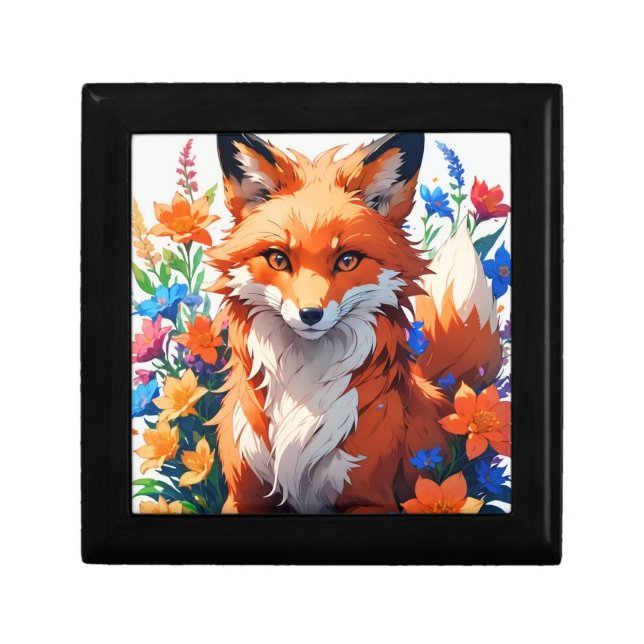 Flower Fox Gift Box (Front)
