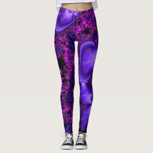 Flower Fractal Leggings