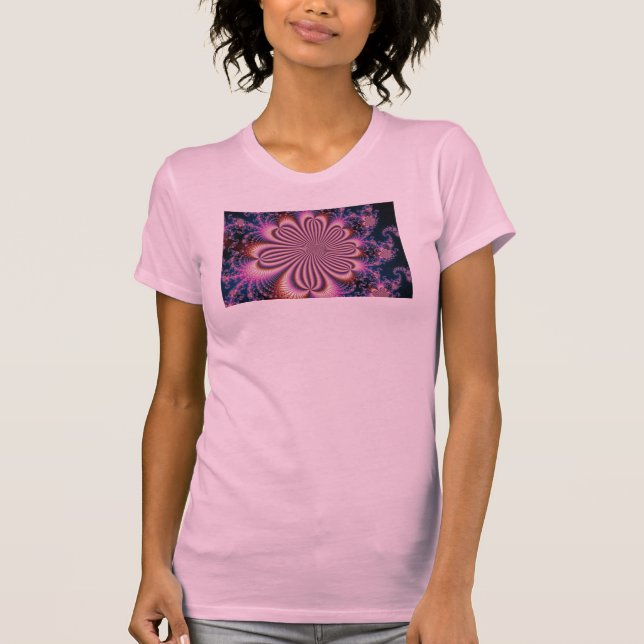 Flower - Fractal T-shirt (Front)