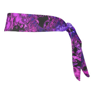 Flower Fractal Tie Headband