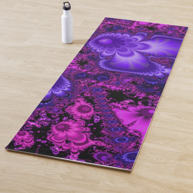 Flower Fractal Yoga Mat (In Situ)