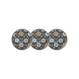 Flower Fragments Golf Ball Marker