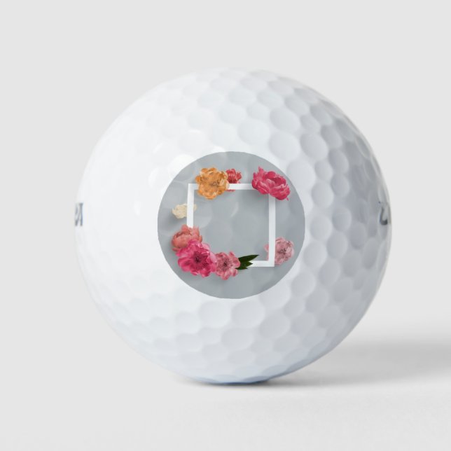 Flower Frame Golf Balls (Front)