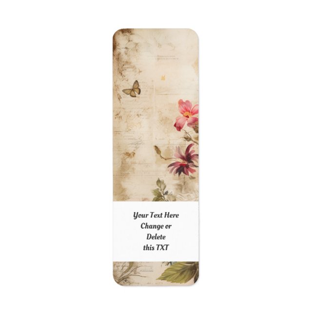 Flower Garden 402a Label (Front)