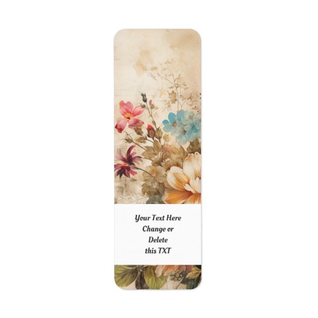 Flower Garden 402b Label (Front)