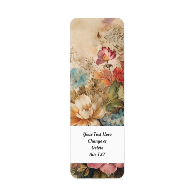 Flower Garden 402c Label (Front)