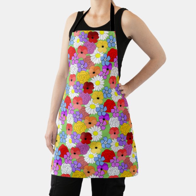 Flower Garden  Apron (Insitu)