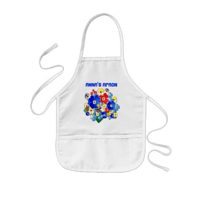 Flower Garden ~Apron Kids' Apron (Front)