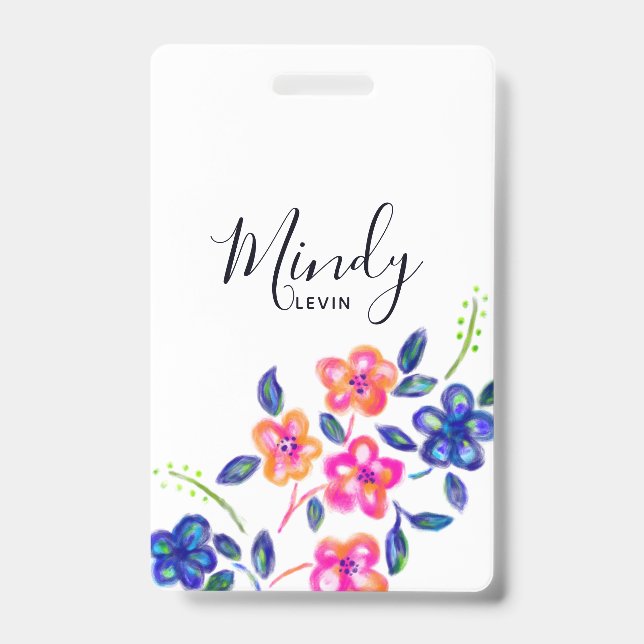 Flower Garden Badge (Front)