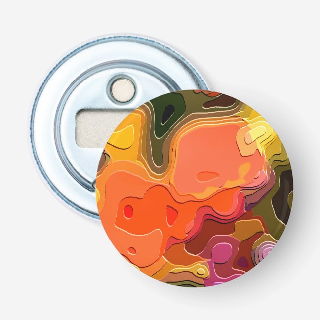 FLOWER GARDEN BOTTLE OPENER (Front)