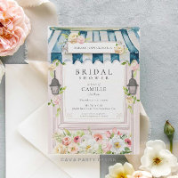 Flower Garden Bridal Shower Invitation